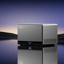 AOOSTAR WTR R7 PRO New DIY NAS Metal Shell Mini PC with 6 HDD bays, 6 NVMe slots,10 GbE Ethernet port,2 x 2.5 GbE Ethernet ports,LED screen and a Ryzen 7 5800U processor