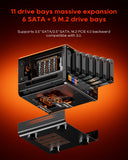 AOOSTAR WTR MAX AMD R7 PRO 8845HS 11ベイミニPC(先行販売、7月20日出荷)