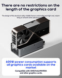 AOOSTAR AG02 EGPU Dock with OCulink/USB4 Port,Built-in 800W Power Supply