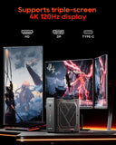 AOOSTAR GODZ AMD Ryzen 7 7435HS+AMD Radeon RX 6600LE(8G) ミニゲーミングPC