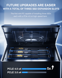 Мини-ПК AOOSTAR GEM10 AMD Ryzen 7 6800H с WIN 11 PRO/3* NVME/Oculink/2*2.5G LAN