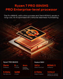 AOOSTAR WTR MAX AMD R7 PRO 8845HS 11ベイミニPC(先行販売、7月20日出荷)