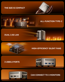 AOOSTAR N1 PRO Intel Twin Lake N150 Mini PC With W11 PRO