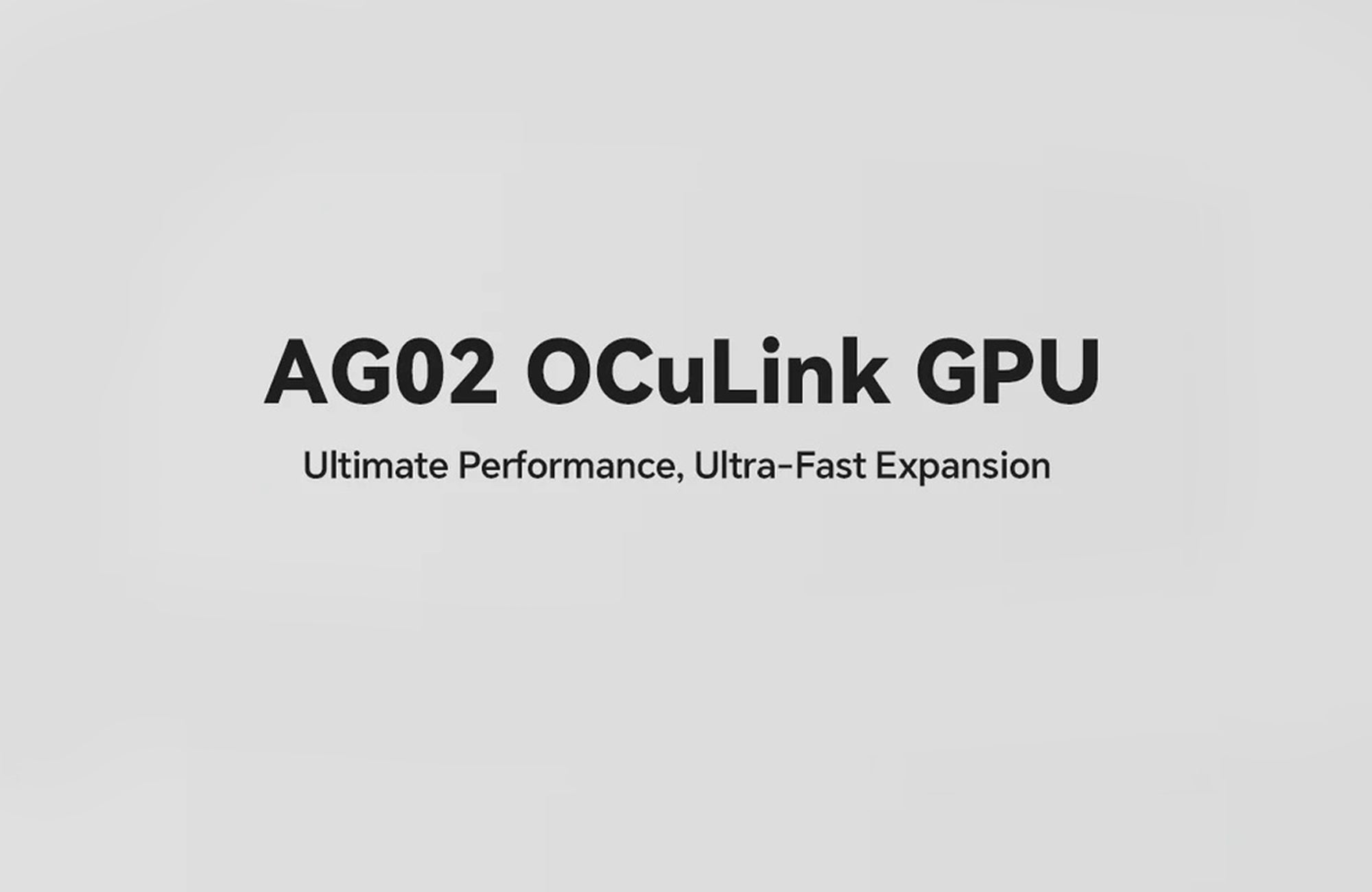 Agpu Extensions Five highlights of the new AG02 EGPU!!! – AOOSTAR Mini PC