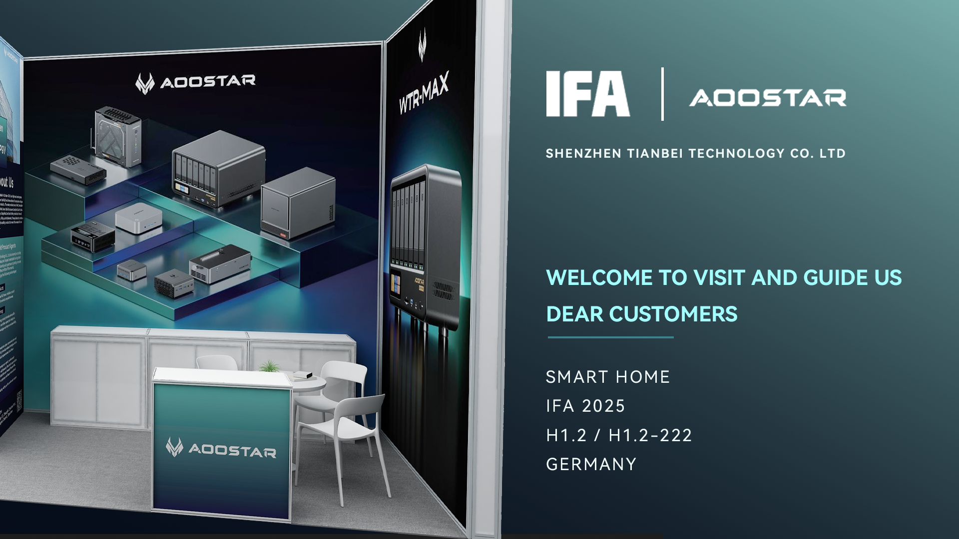 AOOSTAR's Participation in IFA Berlin