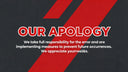 # Apology for Lost Package and Replacement Plan