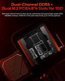 AOOSTAR GODY  AMD Ryzen 9 7940HX+AMD Radeon RX 7600XT(8G） Mini Gaming PC