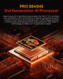 AOOSTAR G-FLIP AMD Ryzen R7 PRO 8845HS Mini PC with 5-inch Mini Display