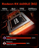 AOOSTAR GODZ  AMD Ryzen 7 7435HS+AMD Radeon RX 6600LE(8G） Mini Gaming PC