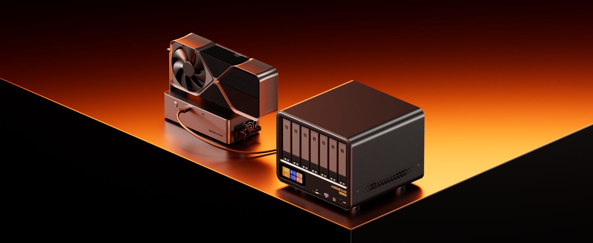 AOOSTAR WTR MAX 11 Bay NAS Ryzen 7 PRO 8845HS | 6 SATA + 5 M.2 AOOSTAR WTR MAX 11 Bay NAS Ryzen 7 PRO 8845HS | 6 SATA + 5 M.2