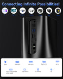 AOOSTAR R1 2 Bay 40T Storage Nas Intel N150 Mini PC