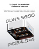 AOOSTAR AMD Ryzen 7 H 255 Mini PC