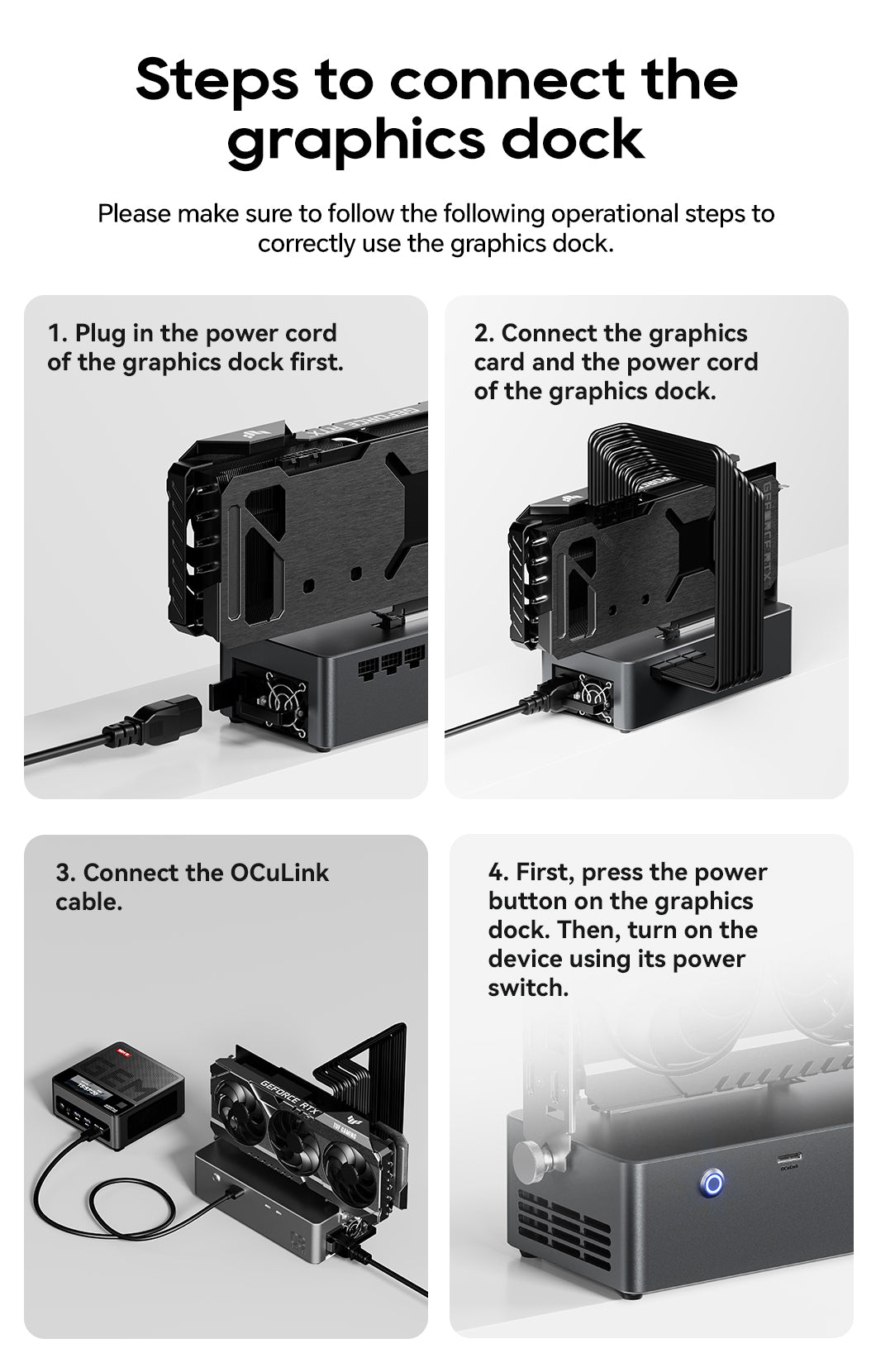 AOOSTAR AG03 EGPU DOCK – AOOSTAR Mini PC